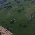 Ballonfahrt - Windkrafträder im Rothaargebirge