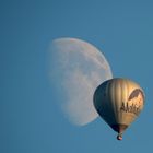 Ballonfahrt zum Mond