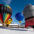 Ballonfestival in Chateau d'Oex (Schweiz)