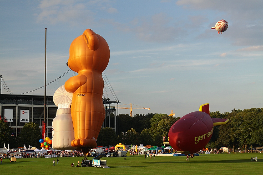 Ballonfestival Köln Freitag Nachmittag 3