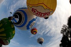 Ballonfestival Ladenburg - und so fahren sie dahin