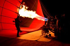 Ballonflug im Morgengrauen 1