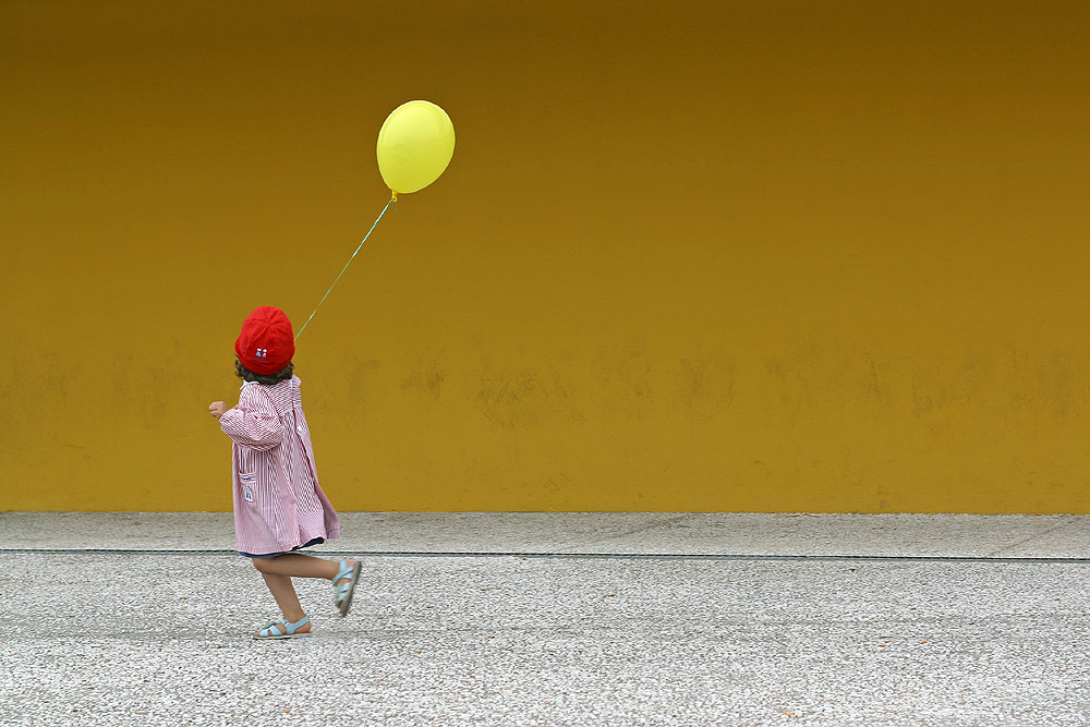 Ballongirl von Kent Schou Larsen 