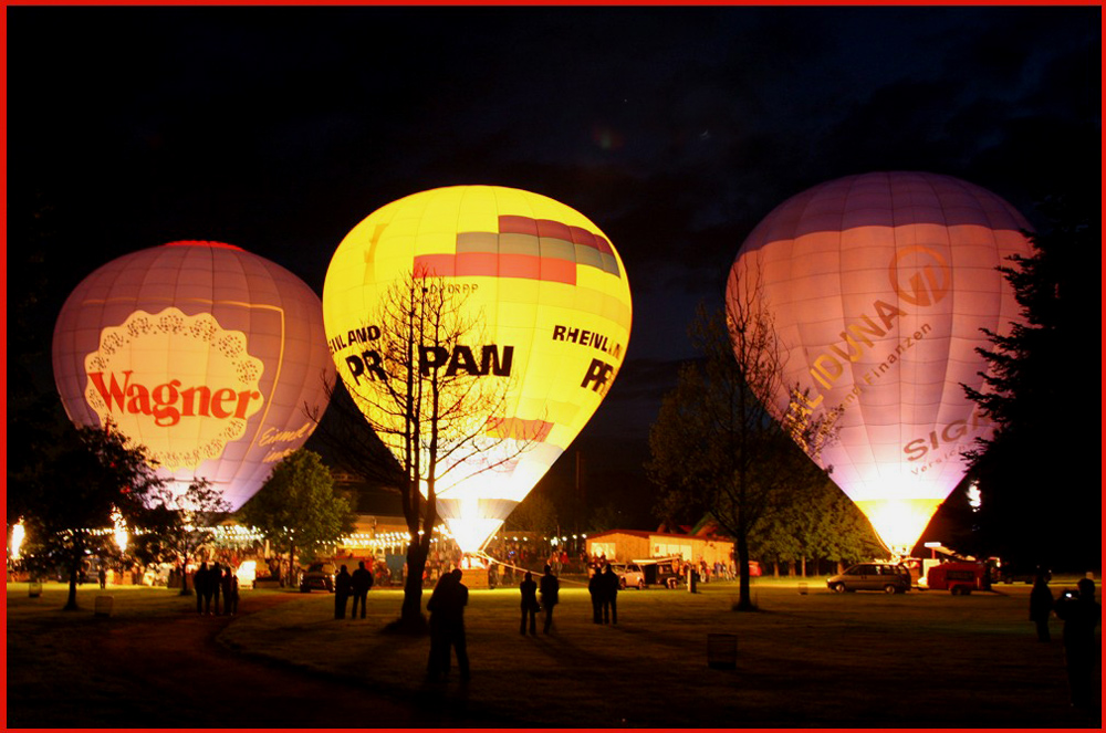 Ballonglühen am Bostalsee