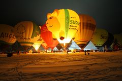 Ballonglühen am Tegernsee 2013