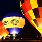 Ballonglühen auf dem Frühjahrsvolksfest