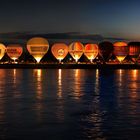 Ballonglühen auf der Rheinwiese