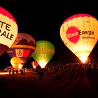 Ballonglühen beim Ballonfestival 2011