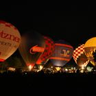 Ballonglühen beim Hofwiesenparkfest in Gera am Samstag,den 04.05.2019