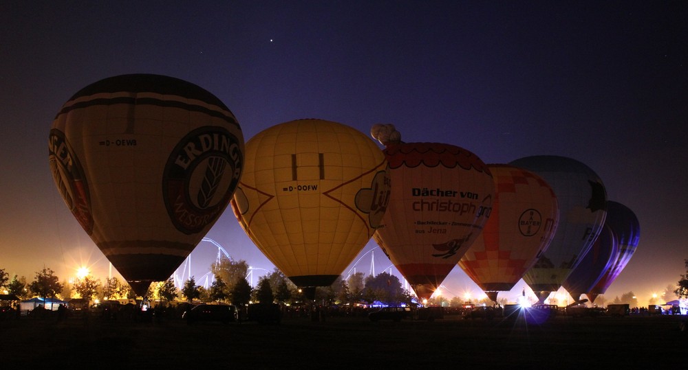 Ballonglühen im Europa-Park, die 2.