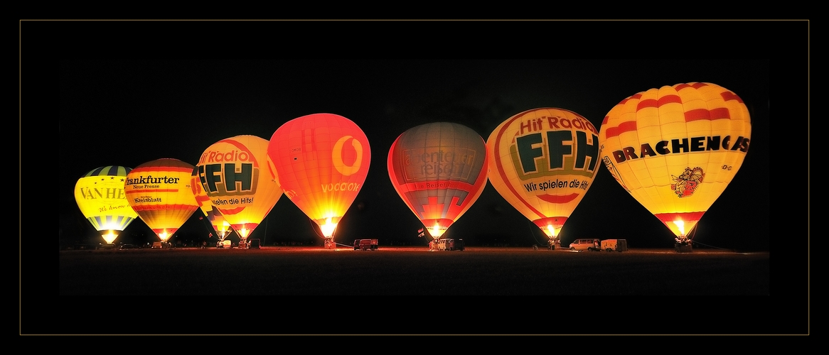 Ballonglühen in Bad Homburg 2008