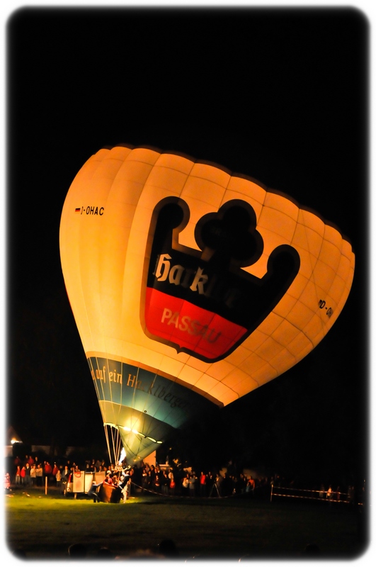 Ballonglühen in Bad Steben