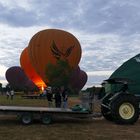 ...Ballonglühen in Bagan...