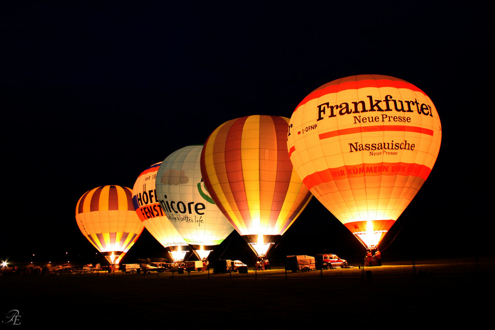 Ballonglühen in Gelnhausen