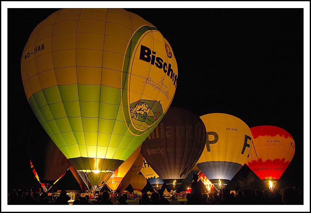 Ballonglühen in Ladenburg