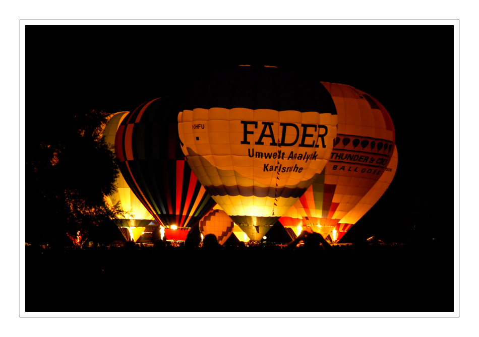 Ballonglühen in Ladenburg