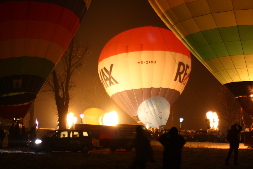 Ballonglühen in Tegernsee