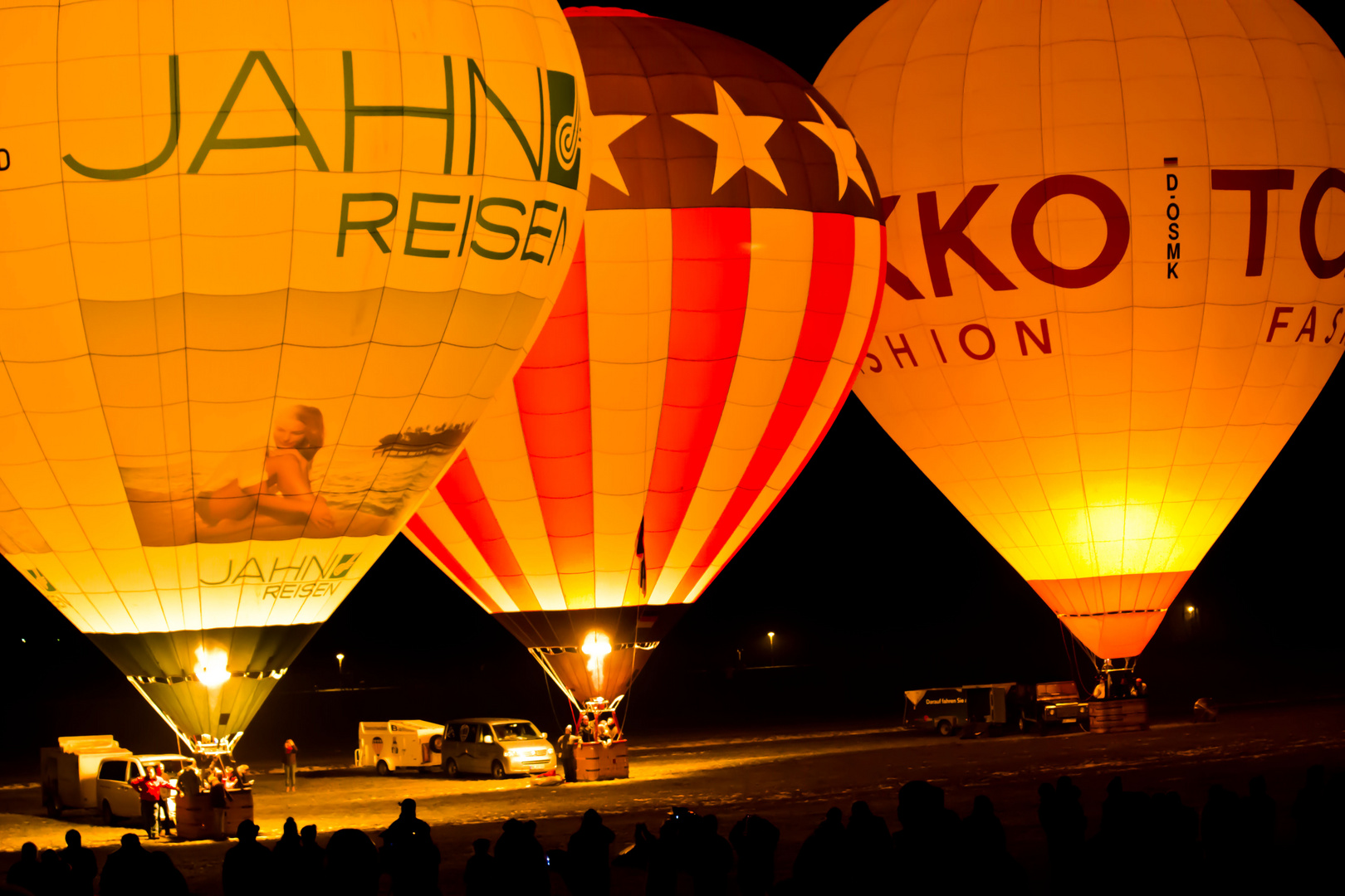 Ballonglühen Isny 2014