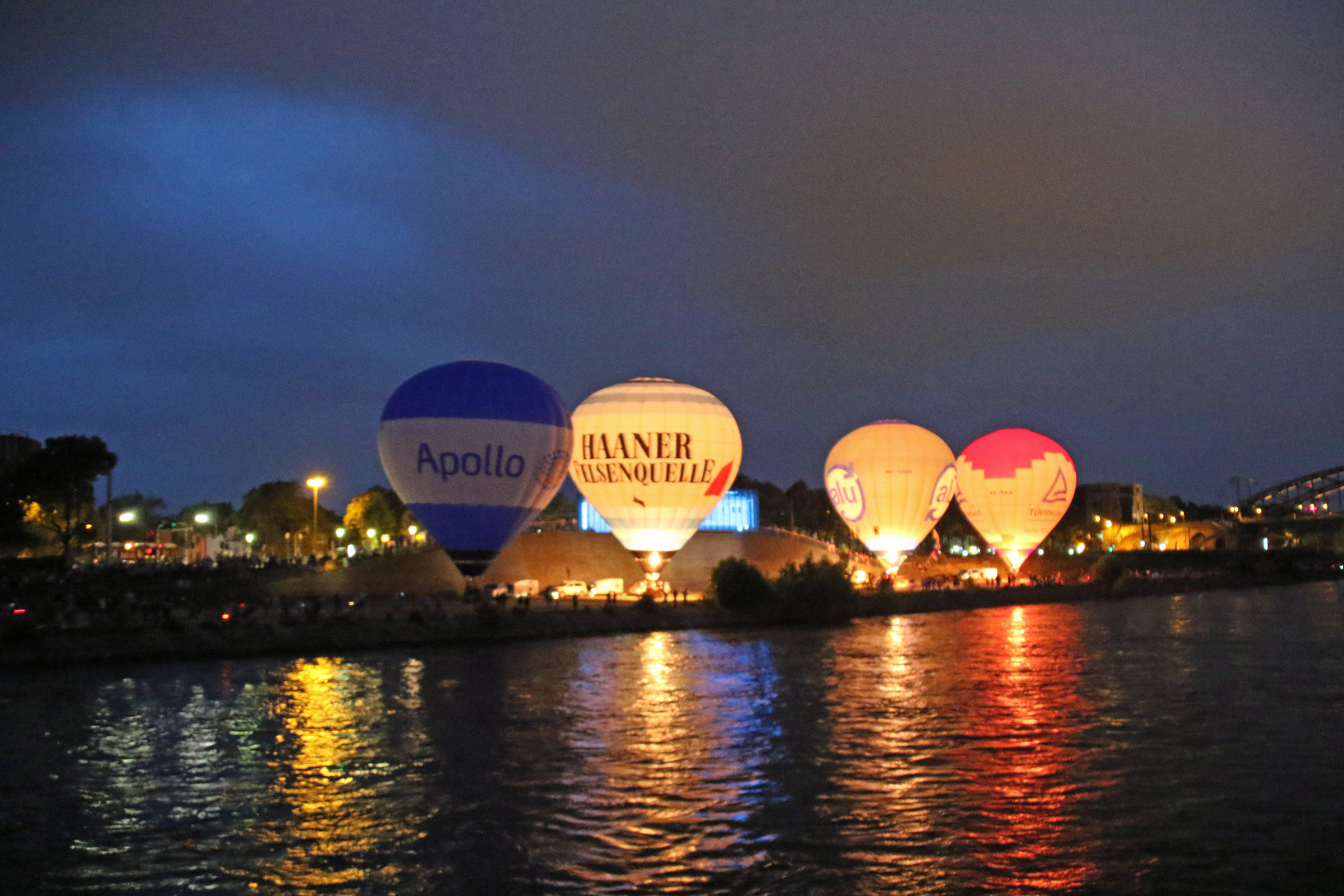 Ballonglühen Kölner Lichter