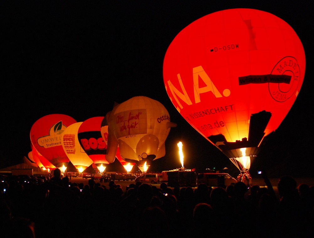 Ballonglühen Leipzig