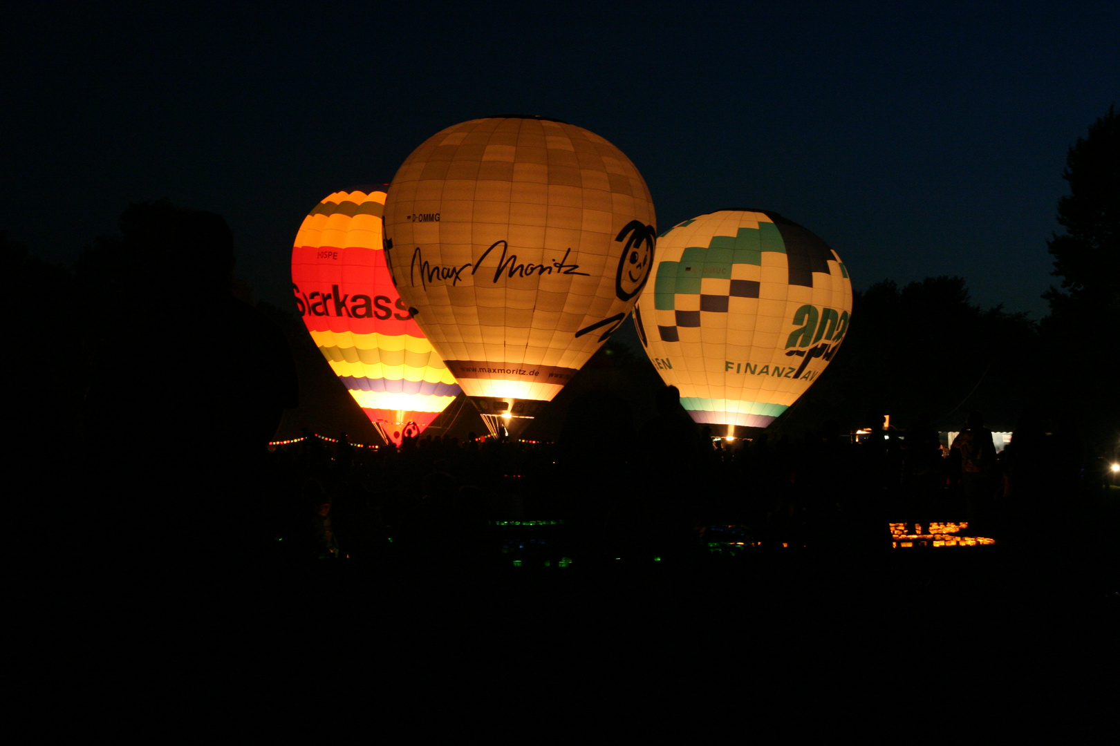 Ballonglühen Lichterfest 2010