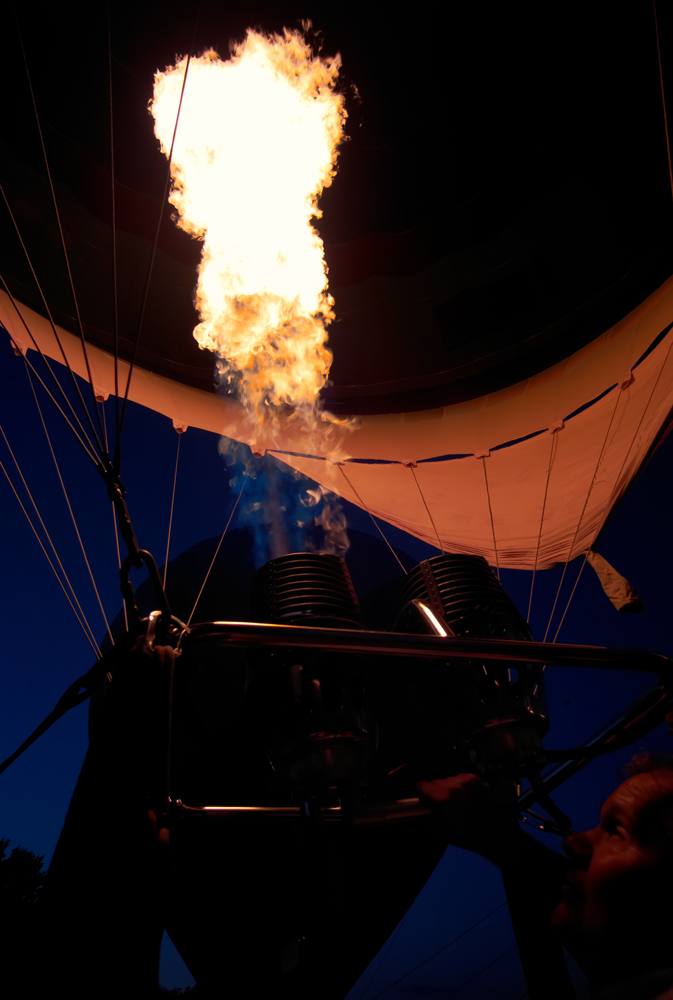 Ballonglühen - nichts als heisse Luft (2)