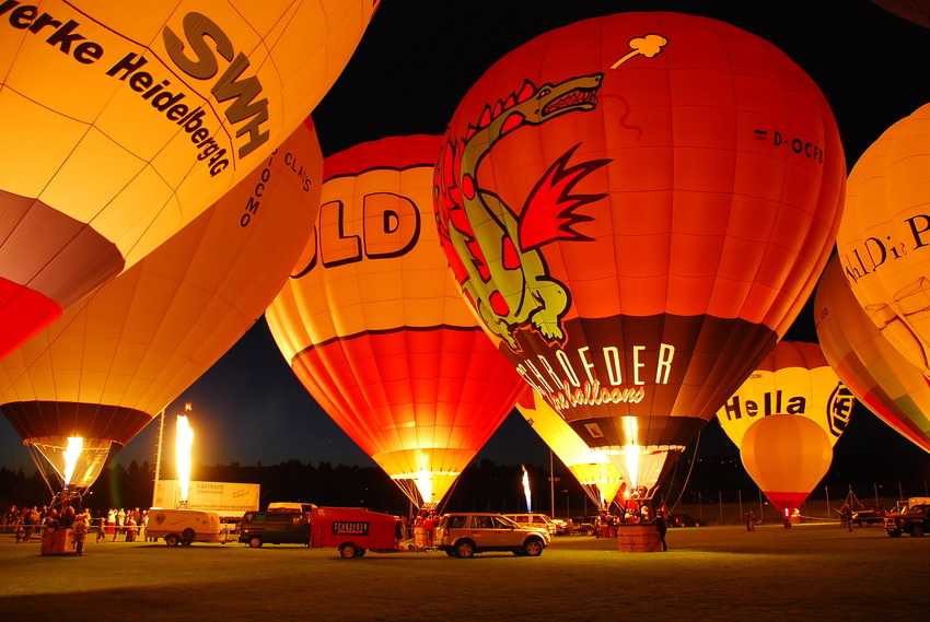 Ballonglühen Sinsheim 2009