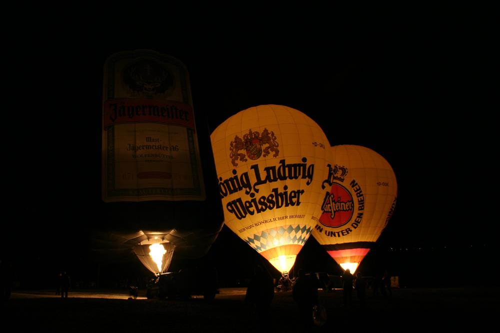 Ballonglühen Tegelberg