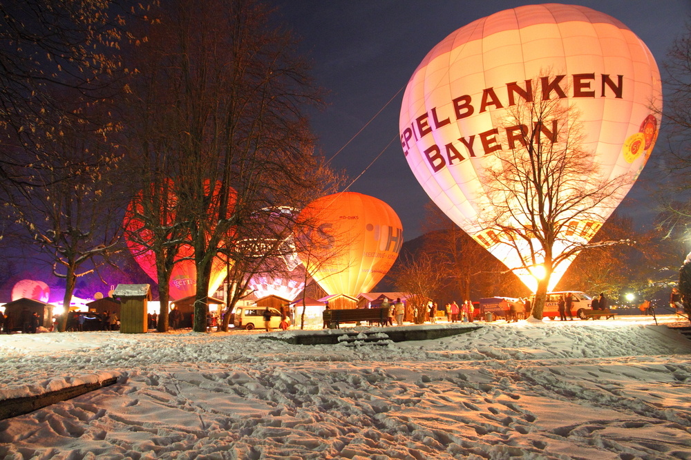 Ballonglühen Tegernsee 2013