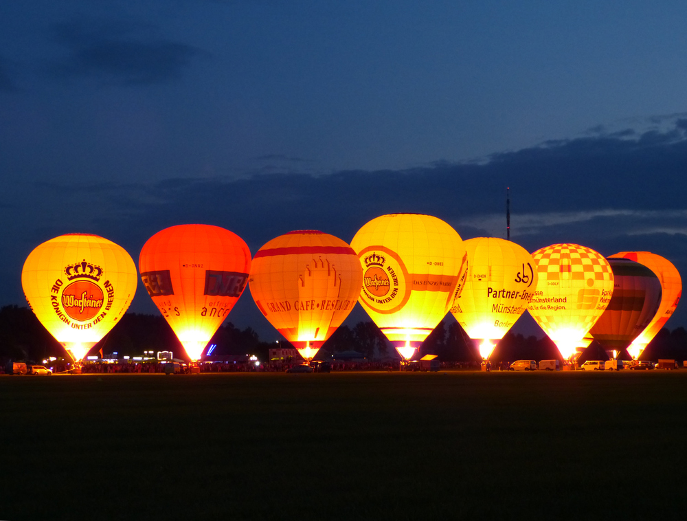 Ballonglühen Wesel 2012