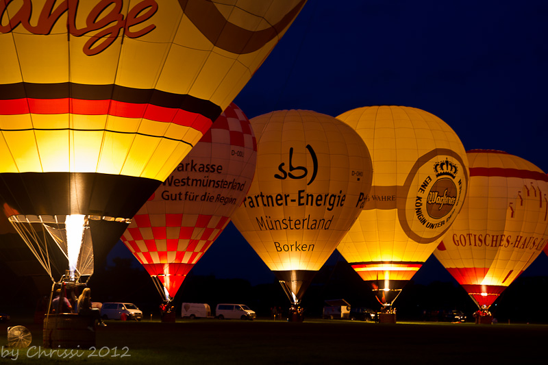 Ballonglühen Wesel