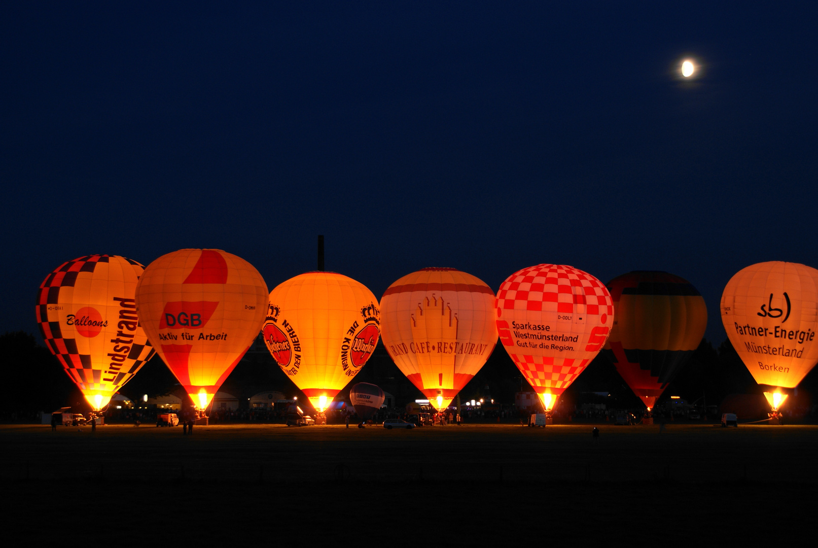 Ballonglühen....Wesel