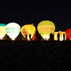 Ballons am Rhein