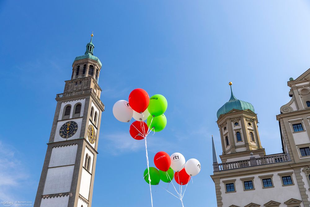 Ballons beim Turamichele Fest