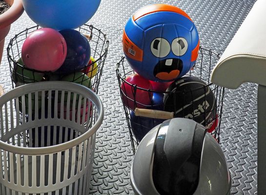 Ballons de fitness et autres...