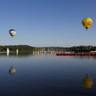 Ballons gespiegelt