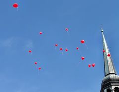 Ballons in Stade