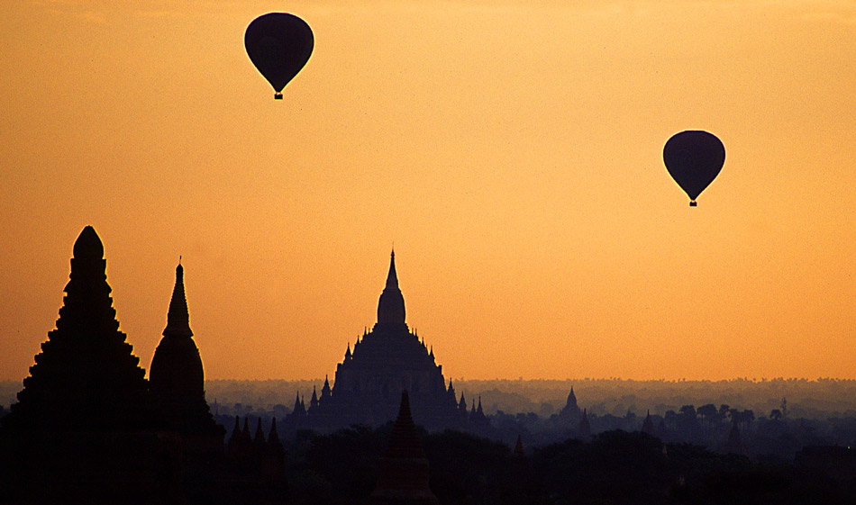 Ballons over Bagan