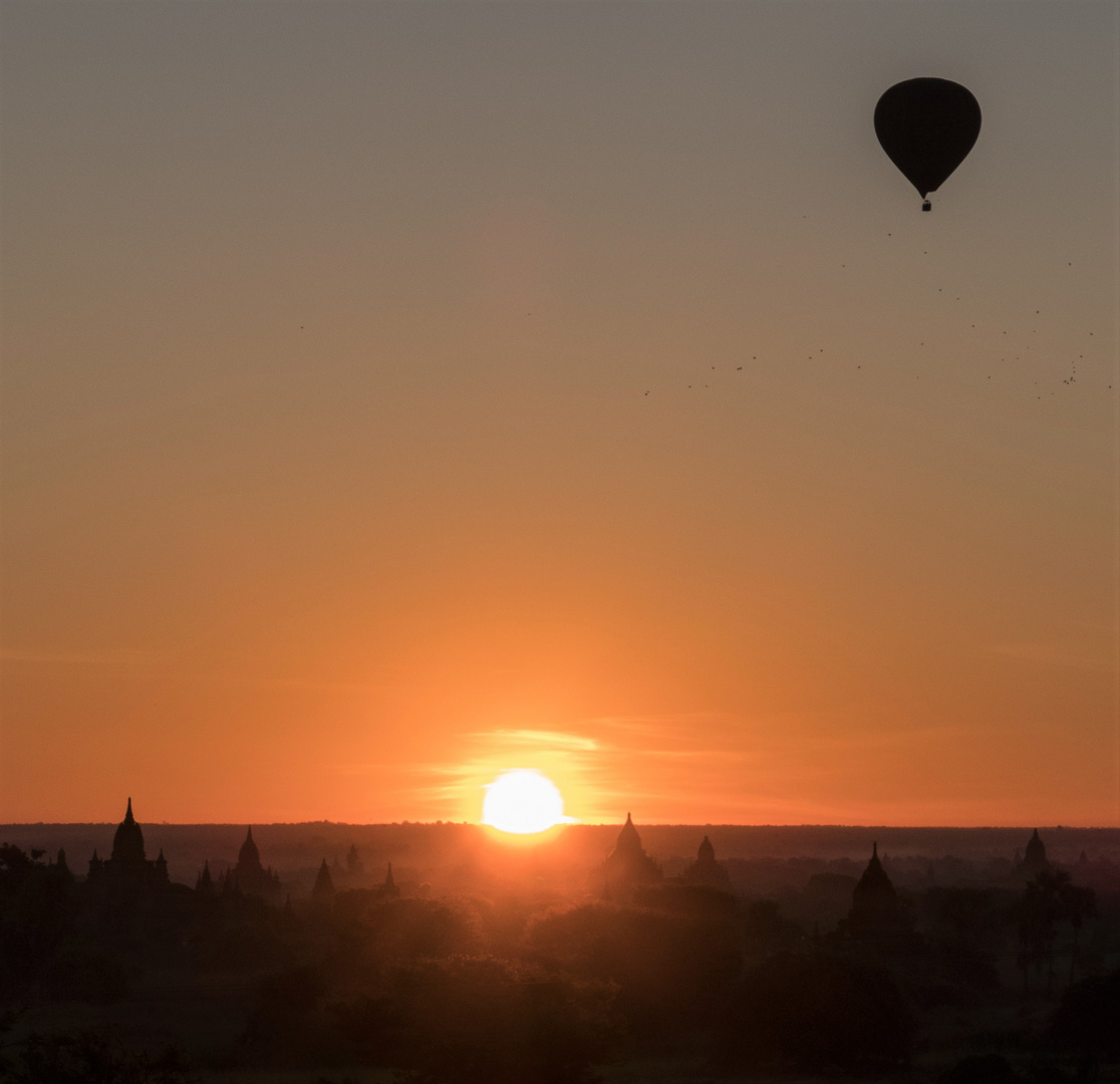 Ballons over Bagan