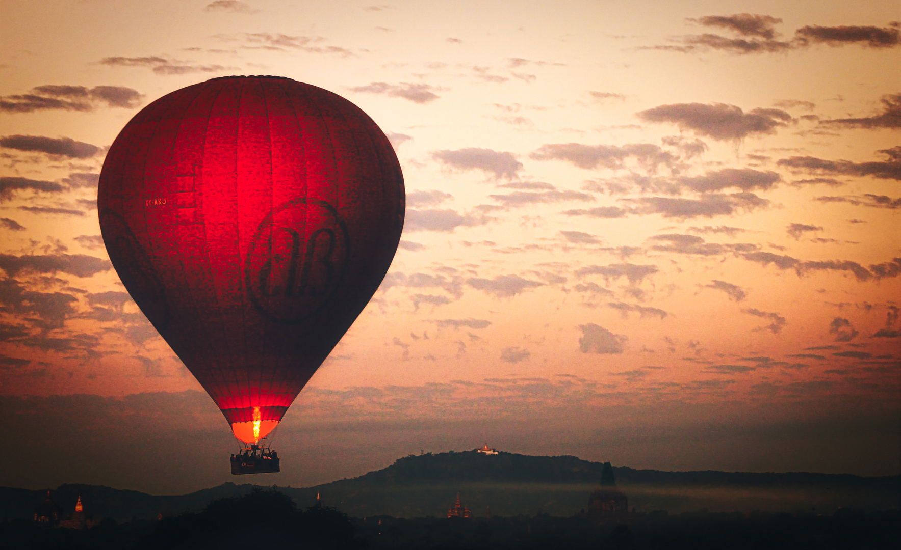 Ballons over Bagan