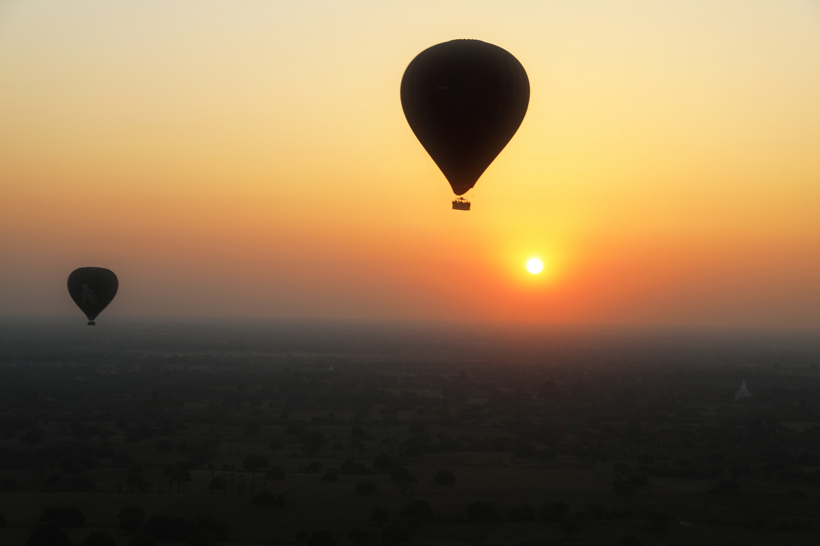 Ballons over Bagan