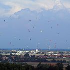 Ballons über Magdeburg