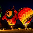 Ballonsail Kiel  ....anblasen der Heißluftballons 