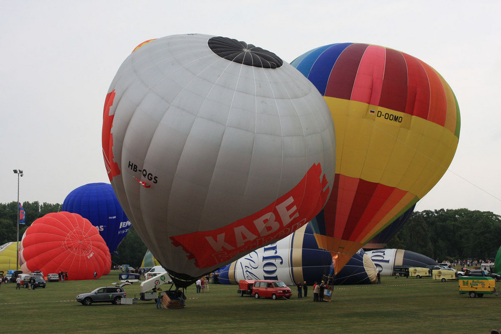 Ballonstart Ballonfiesta Bielefeld 2009