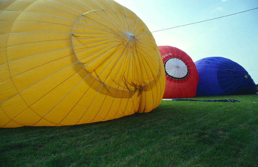 Ballonstarts in Moyland