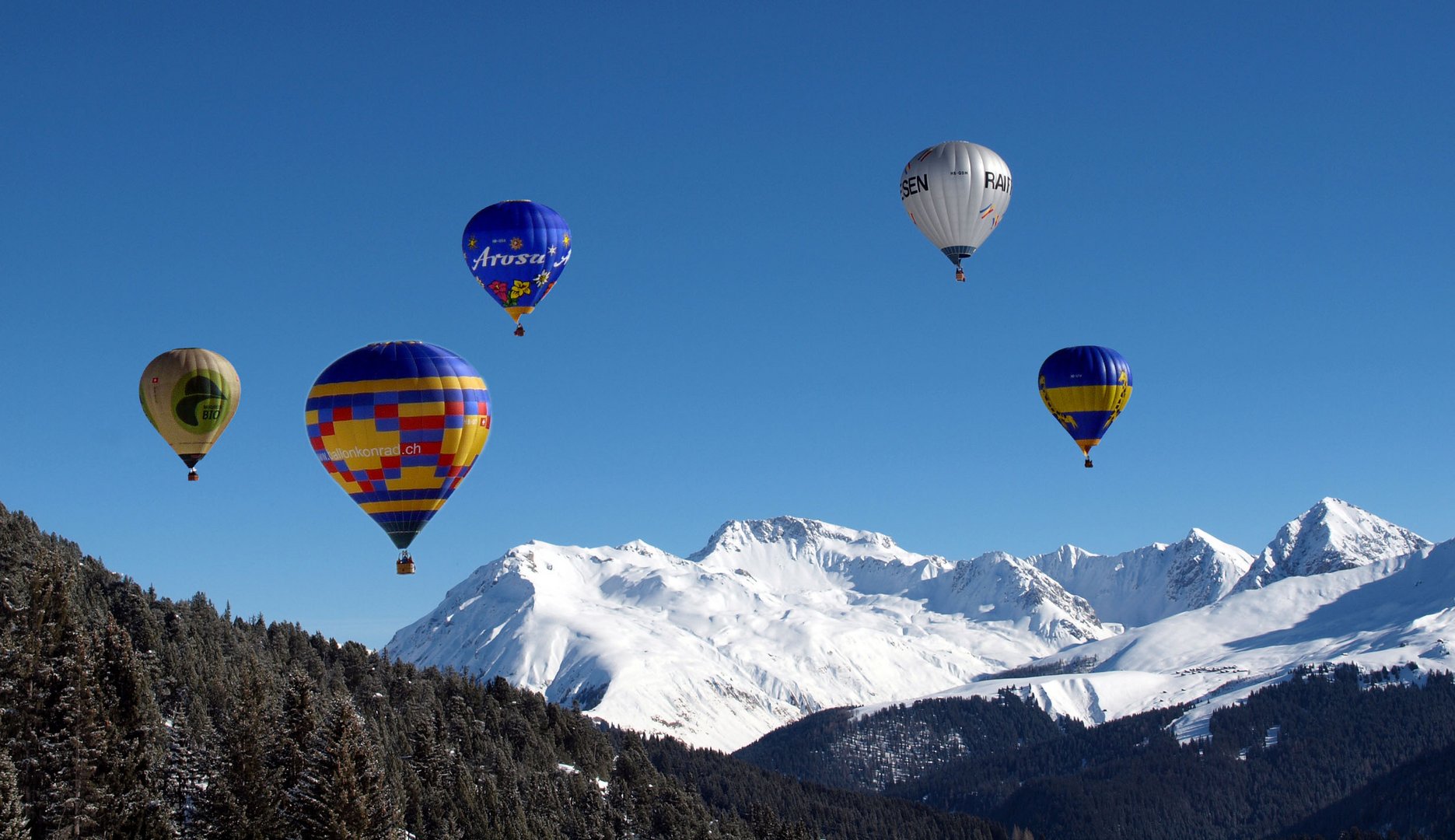 Ballonwoche Arosa 2014