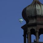 Ballonwoche Tannheim  - Tirol -  2018 - Kirchturm Tannheim 