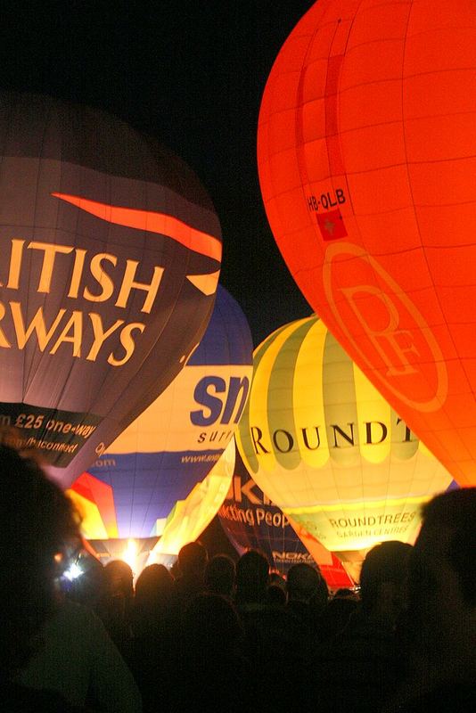 Balloon Fiesta in Bristol, Ashton Court