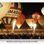 Balloon Glowing im Kaiserwinkl