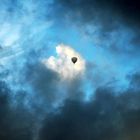 balloon in clouds